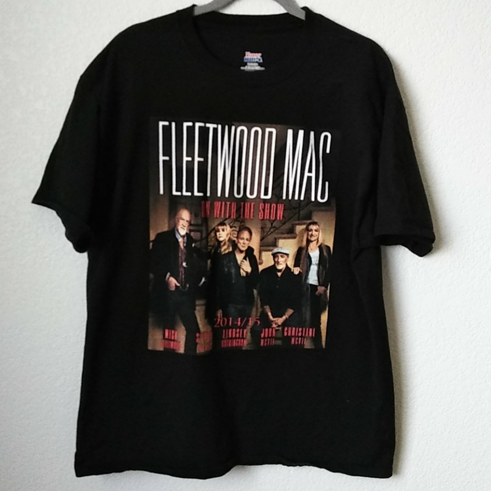 Fleetwood mac 2014/15 tour t shirt size XL
